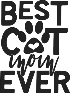 Pet Mom 7 Realistic Stencil Svg Design File, Free Vectors File